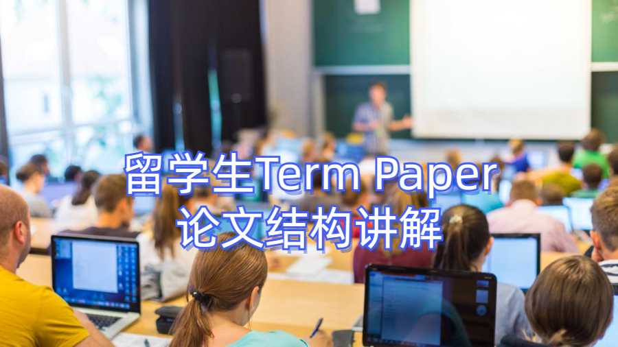 留学生Term Paper论文结构讲解