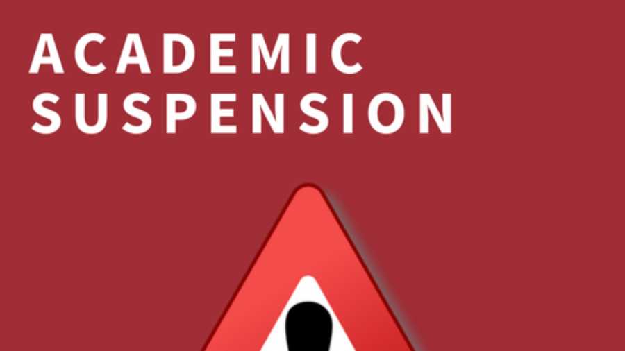 美国留学生被Academic suspension是什么?