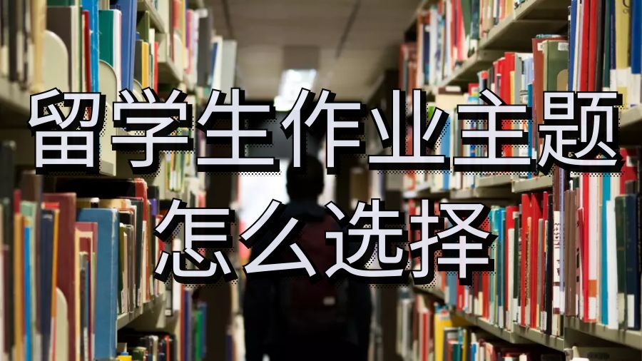 留学生作业辅导