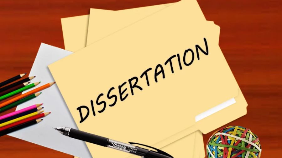 dissertation论文声明怎么写