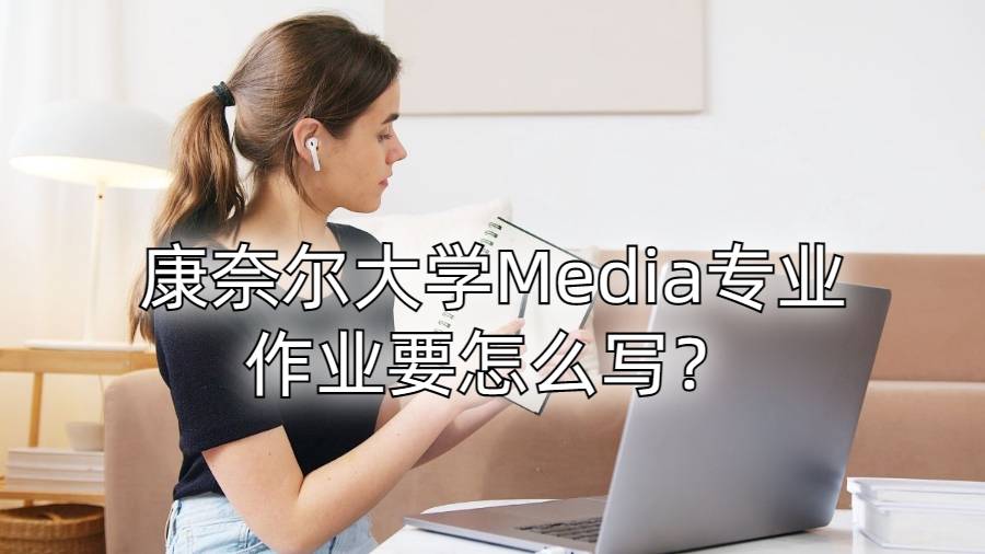 康奈尔大学Media专业作业要怎么写？
