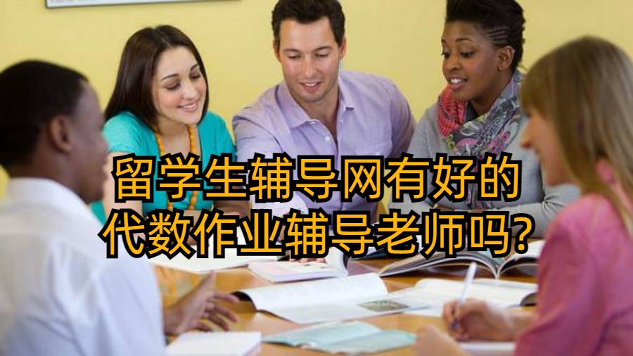 留学生辅导网有好的代数作业辅导老师吗?