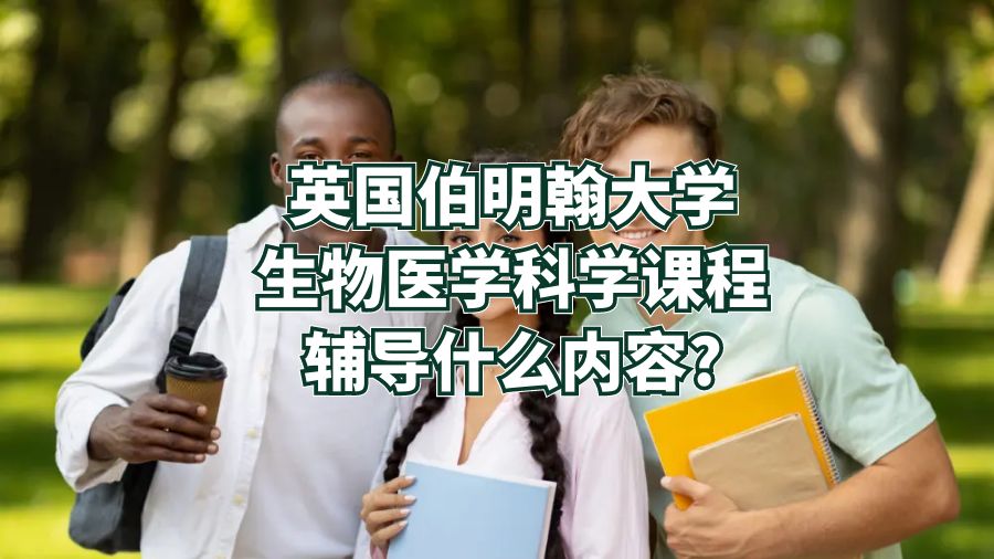 英国伯明翰大学生物医学科学课程辅导什么内容?