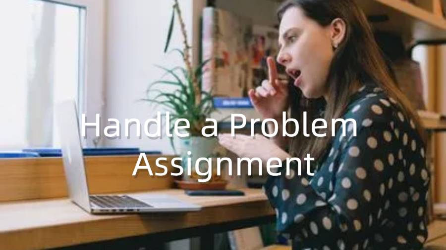 留学生如何面对Handle a Problem Assignment写作?