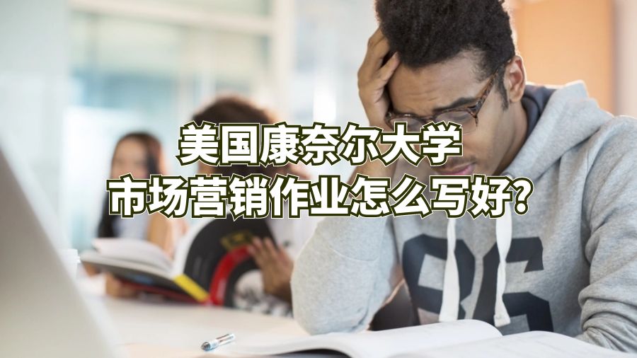 美国康奈尔大学市场营销作业怎么写好?