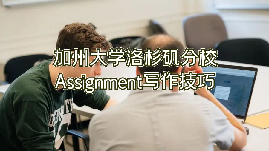 加州大学洛杉矶分校Assignment写作技巧