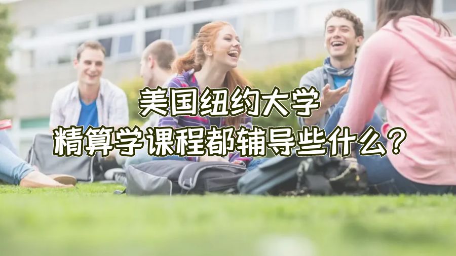美国纽约大学精算学课程都辅导些什么?