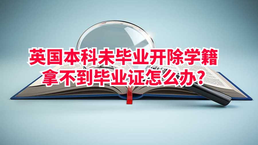 英国本科未毕业开除学籍拿不到毕业证怎么办?