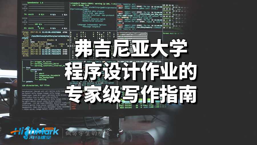 弗吉尼亚大学程序设计作业的专家级写作指南