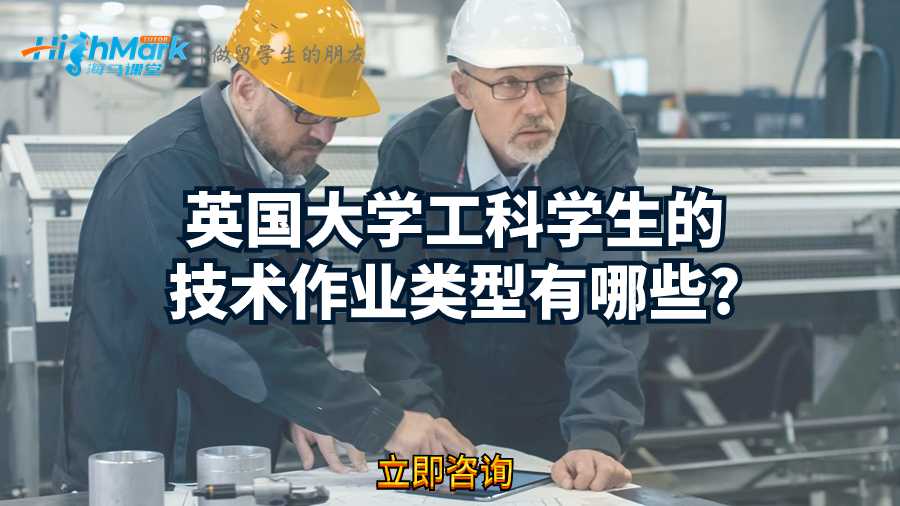 英国大学工科学生的技术作业类型有哪些?