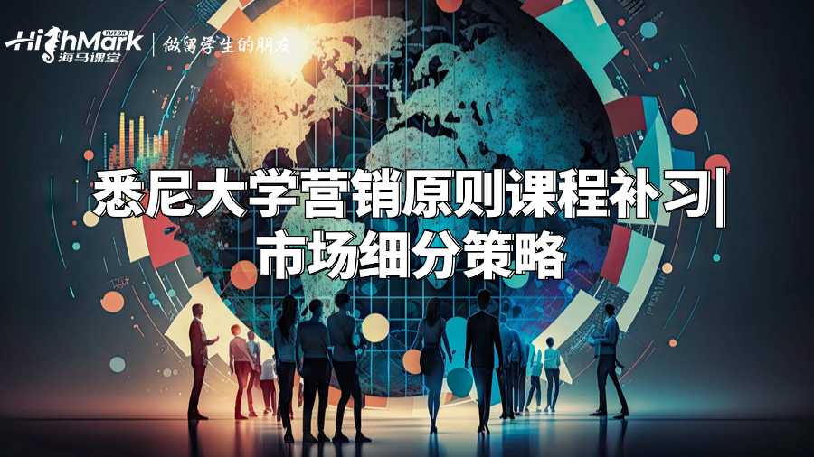 悉尼大学营销原则课程补习|市场细分策略