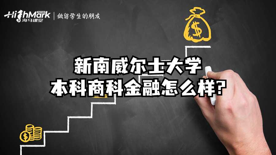 新南威尔士大学本科商科金融怎么样?