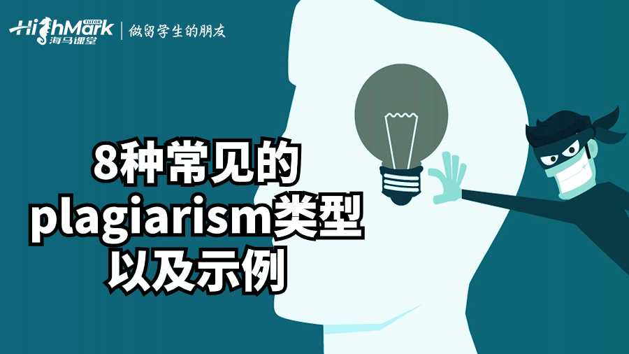 8种常见的plagiarism类型以及示例