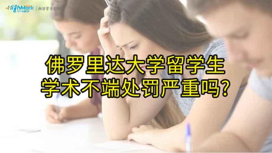 佛罗里达大学留学生学术不端处罚严重吗?