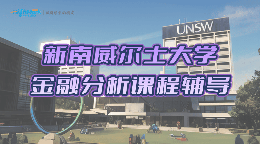 新南威尔士大学金融分析课程辅导