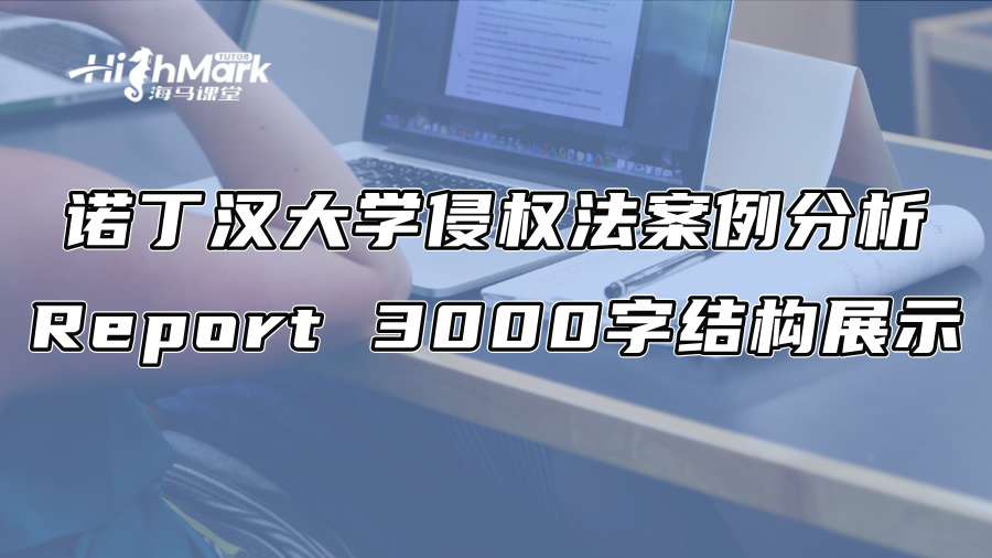 诺丁汉大学侵权法案例分析Report 3000字结构展示