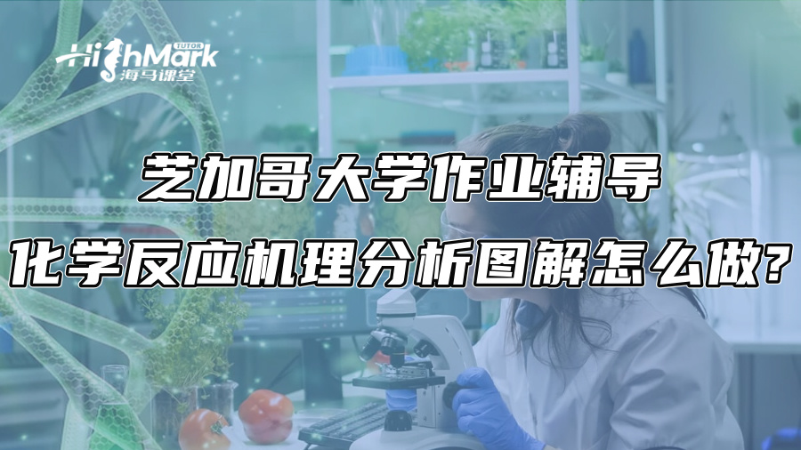 芝加哥大学作业辅导：化学反应机理分析图解怎么做?