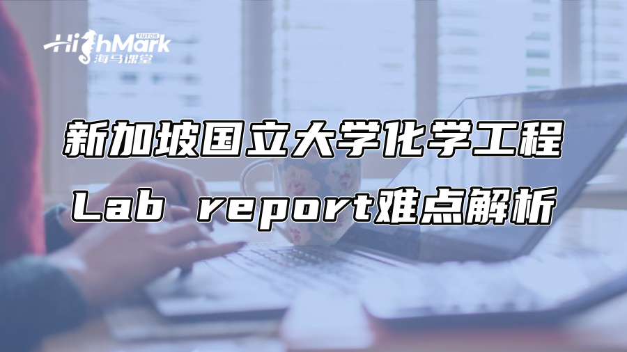 新加坡国立大学化学工程Lab report难点解析